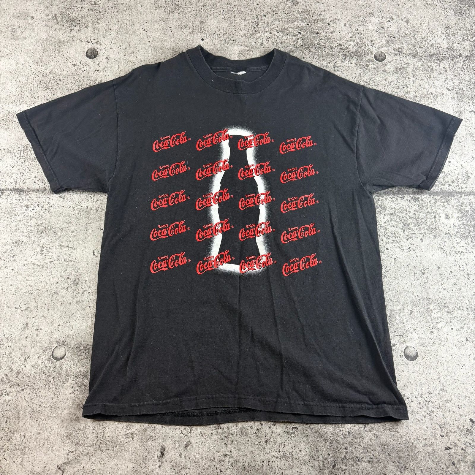 Coca Cola Vintage Coca-Cola Bottle Shirt 90s Size Medium Size US L / EU 52-54 / 3 - 1 Thumbnail