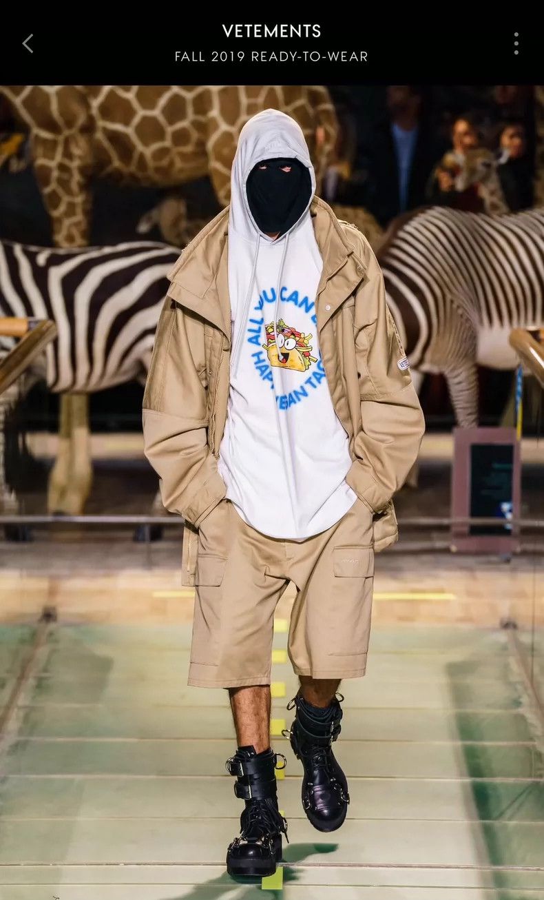Vetements Vetements 19FW Taco Mask Hoodie Size US XS / EU 42 / 0 - 9 Thumbnail