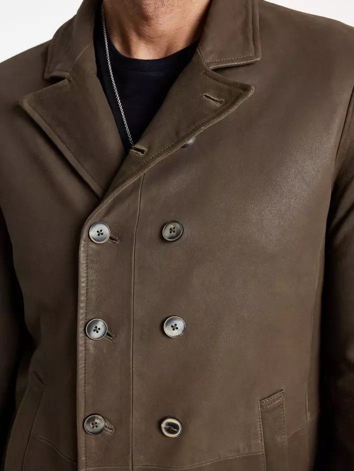 John Varvatos Cut-Away Double Breasted Coat. Size EU 46 USA 36. Size US S / EU 44-46 / 1 - 15 Thumbnail