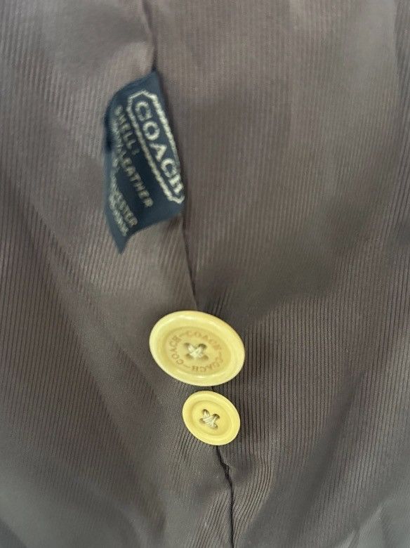 Coach Coach Yellow Suede Blazer Size S / US 4 / IT 40 - 5 Thumbnail