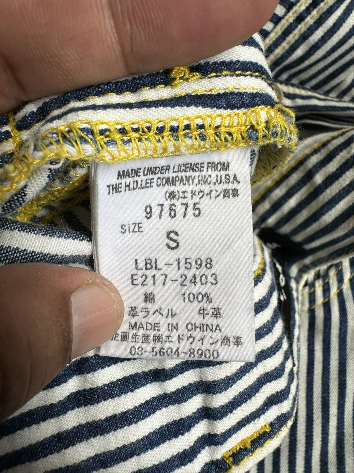 Lee × mercibeaucoup SS12 Mercibeaucoup x LEE drop crotch wabash denim jeans Size US 30 / EU 46 - 13 Thumbnail