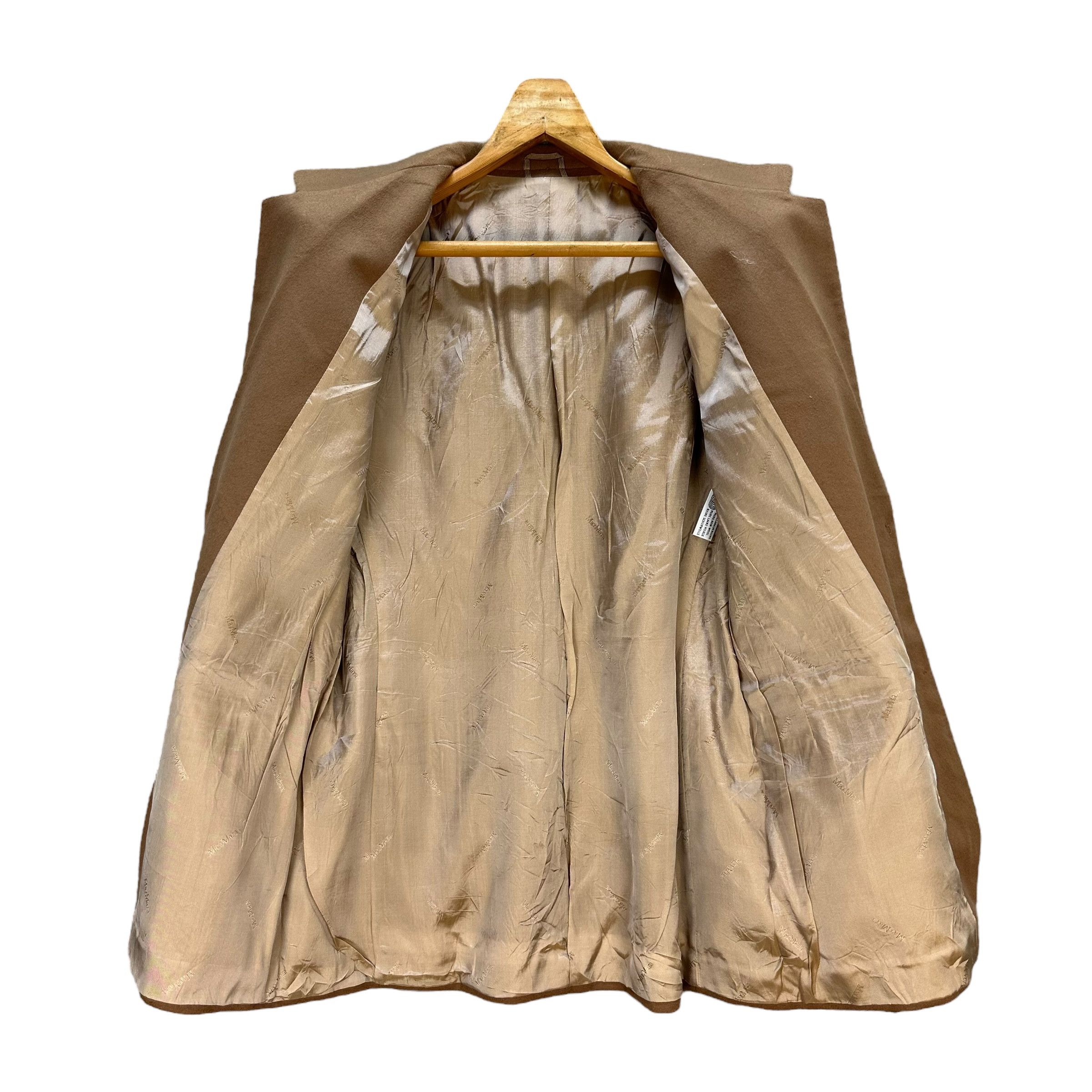 Max Mara MAX MARA Sportmax Brown Wool Suit Jacket Blazer #A40-0898 Size XL / US 12-14 / IT 48-50 - 6 Thumbnail