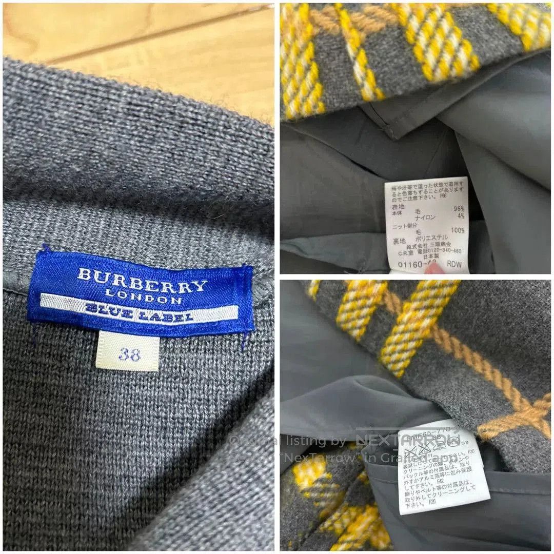 Burberry Burberry Sleeveless Wool Knit Dress. Size US S / EU 44-46 / 1 - 8 Thumbnail