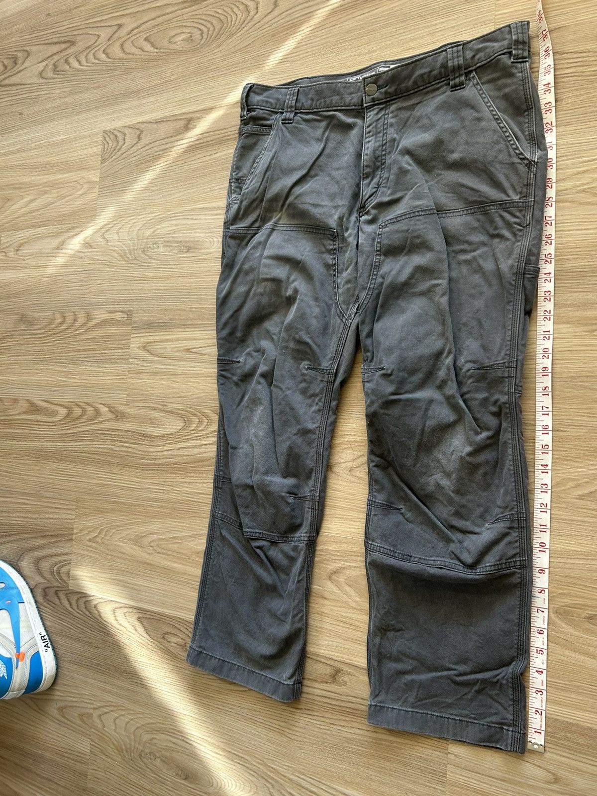 Carhartt Carhartt Double Knee cargo Pants Grey Size US 36 / EU 52 - 6 Thumbnail