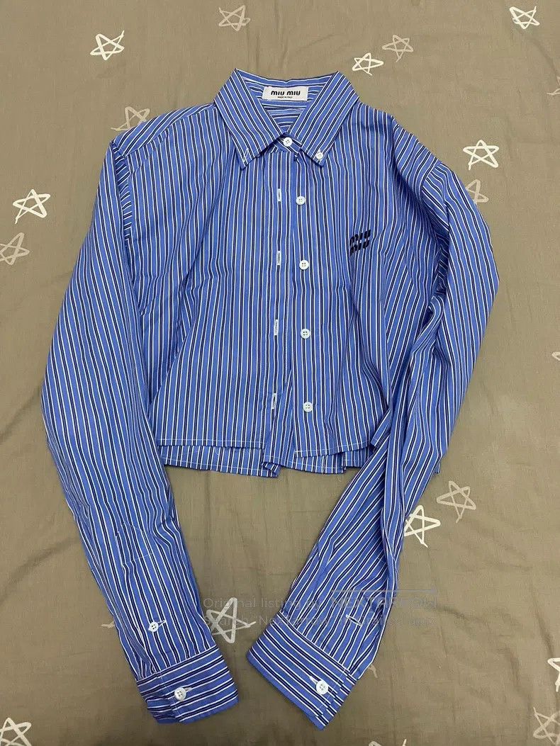 Miu Miu Miu Miu 38 shirt Size M / US 6-8 / IT 42-44 - 1 Thumbnail