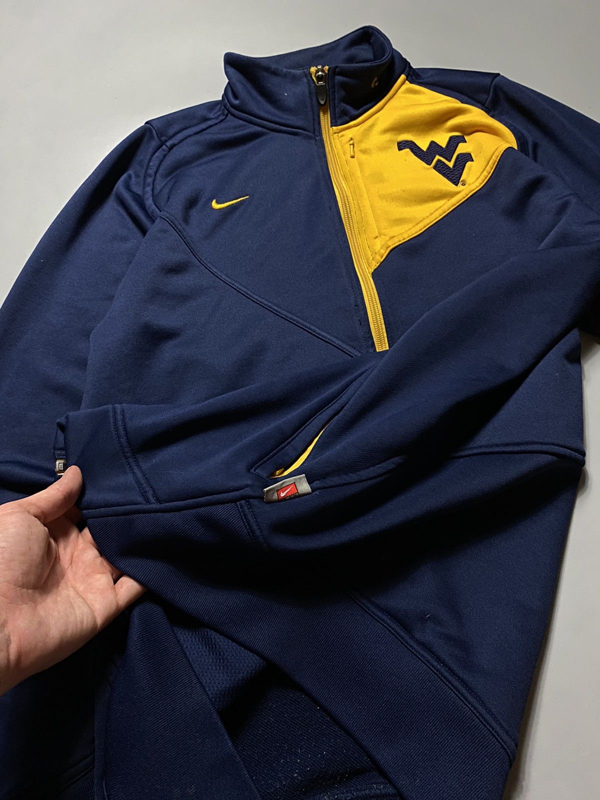 Vintage Nike rare West Virginia team jacket Size US S / EU 44-46 / 1 - 2 Thumbnail