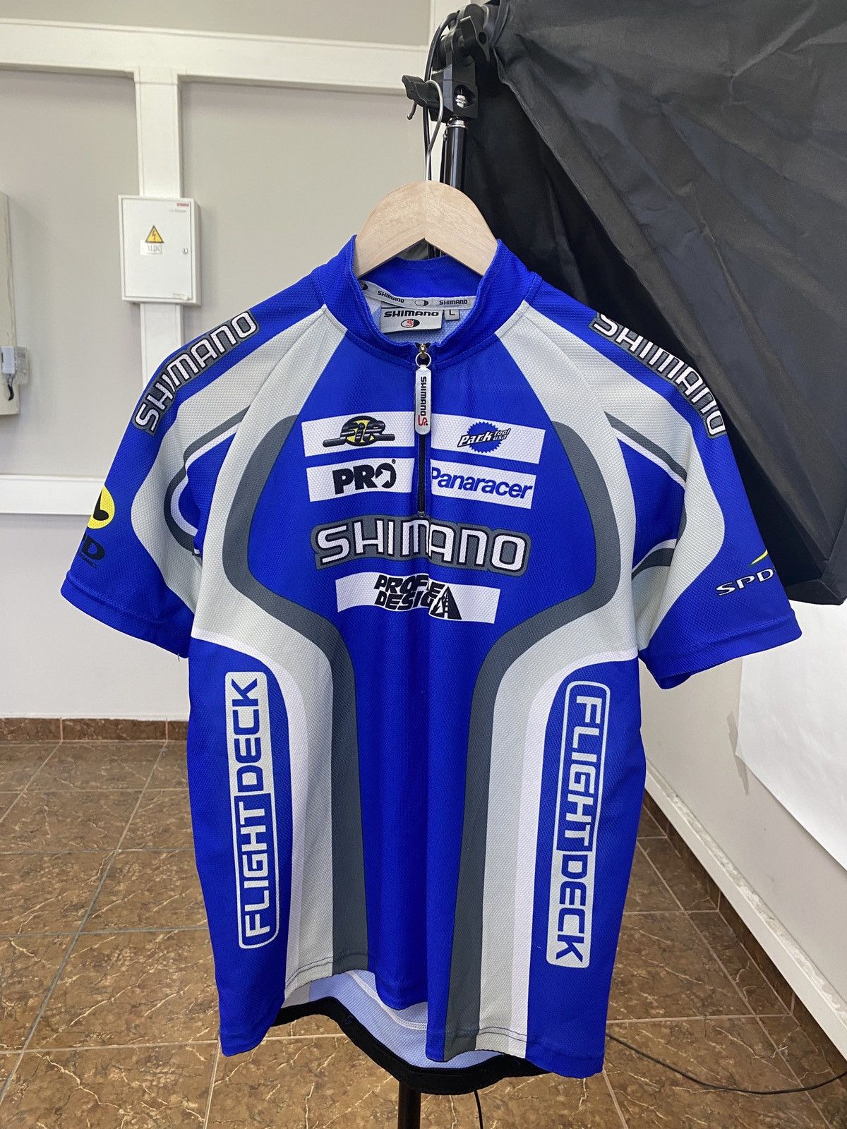 Other Vintage 90s Shimano Cycling Jersey Panaracer Rare Retro Hype Size US L / EU 52-54 / 3 - 1 Thumbnail