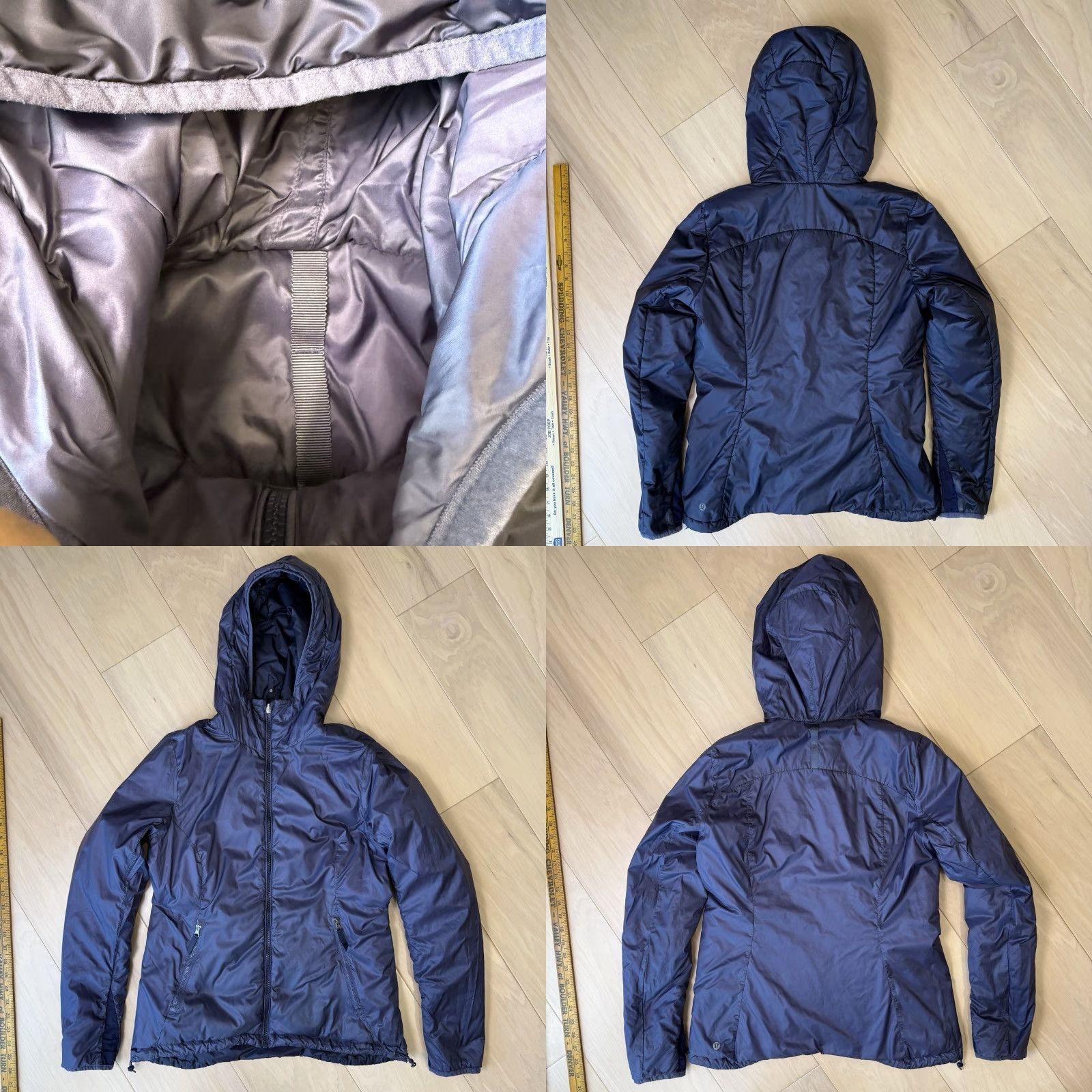 Lululemon Lululemon Reversible Puffer Jacket Women's 10 Purple Full Zip Hooded Insulated Jacket Size L / US 10 / IT 46 - 8 Thumbnail