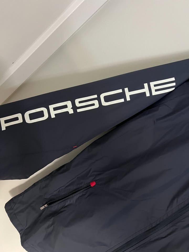 Porsche Design Porsche Embroidered Windbreaker Jacket Size US XL / EU 56 / 4 - 2 Thumbnail