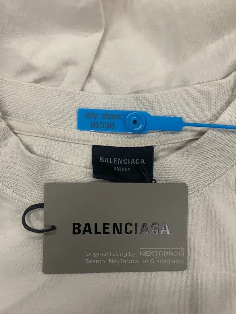 Balenciaga Balenciaga Short-sleeve cotton T-shirt Size US M / EU 48-50 / 2 - 5 Thumbnail