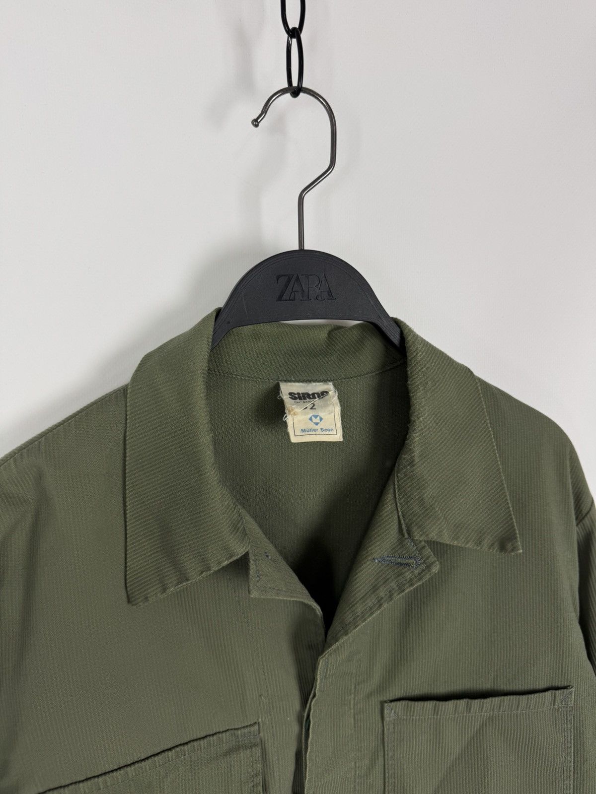 Vintage 1970’s Vintage Distressed Sirna Work Jacket Size US L / EU 52-54 / 3 - 6 Thumbnail