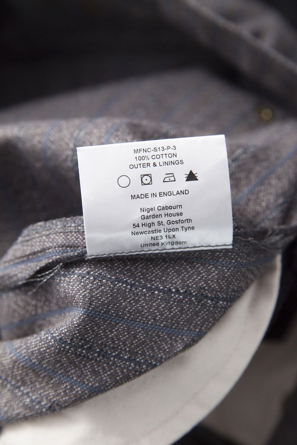 Nigel Cabourn Vintage striped work trousers Size US 32 / EU 48 - 8 Thumbnail