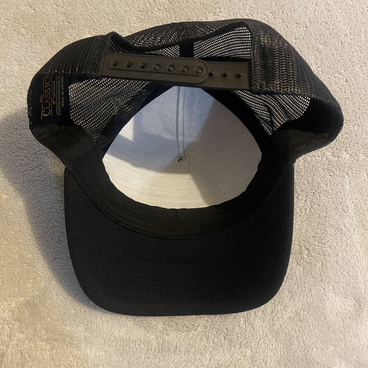Yupong The Classics Yupoong Cap Men One Size Black Fishing Snapback Size ONE SIZE - 5 Thumbnail