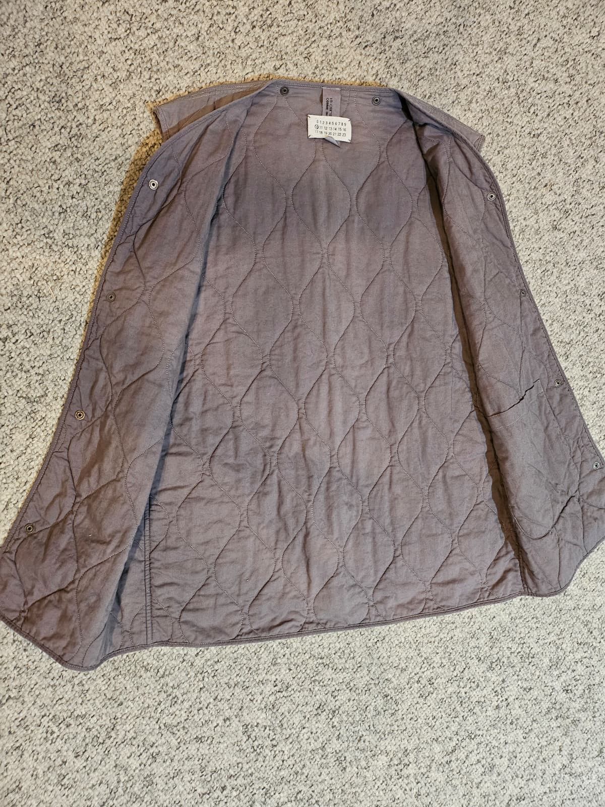 Maison Margiela Archive Overdyed Liner Vest Size US M / EU 48-50 / 2 - 2 Thumbnail