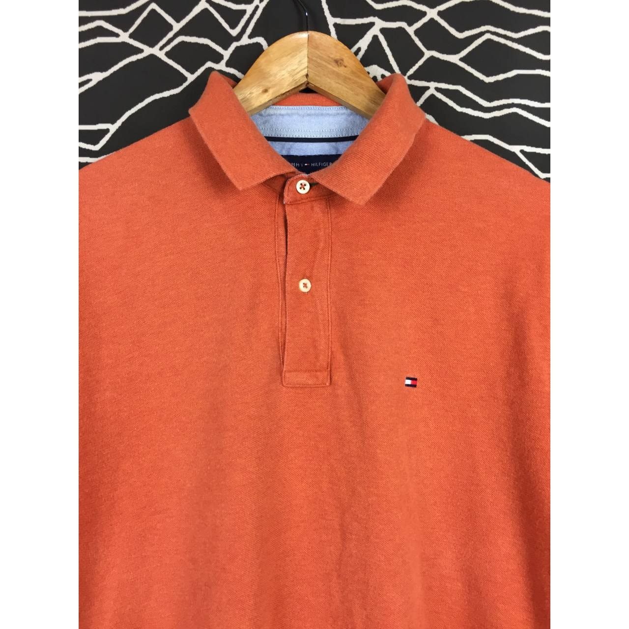 Tommy Hilfiger × Vintage Tommy Hilfiger Embroidered Logo Casual Mesh Polo Tee Size US M / EU 48-50 / 2 - 3 Thumbnail