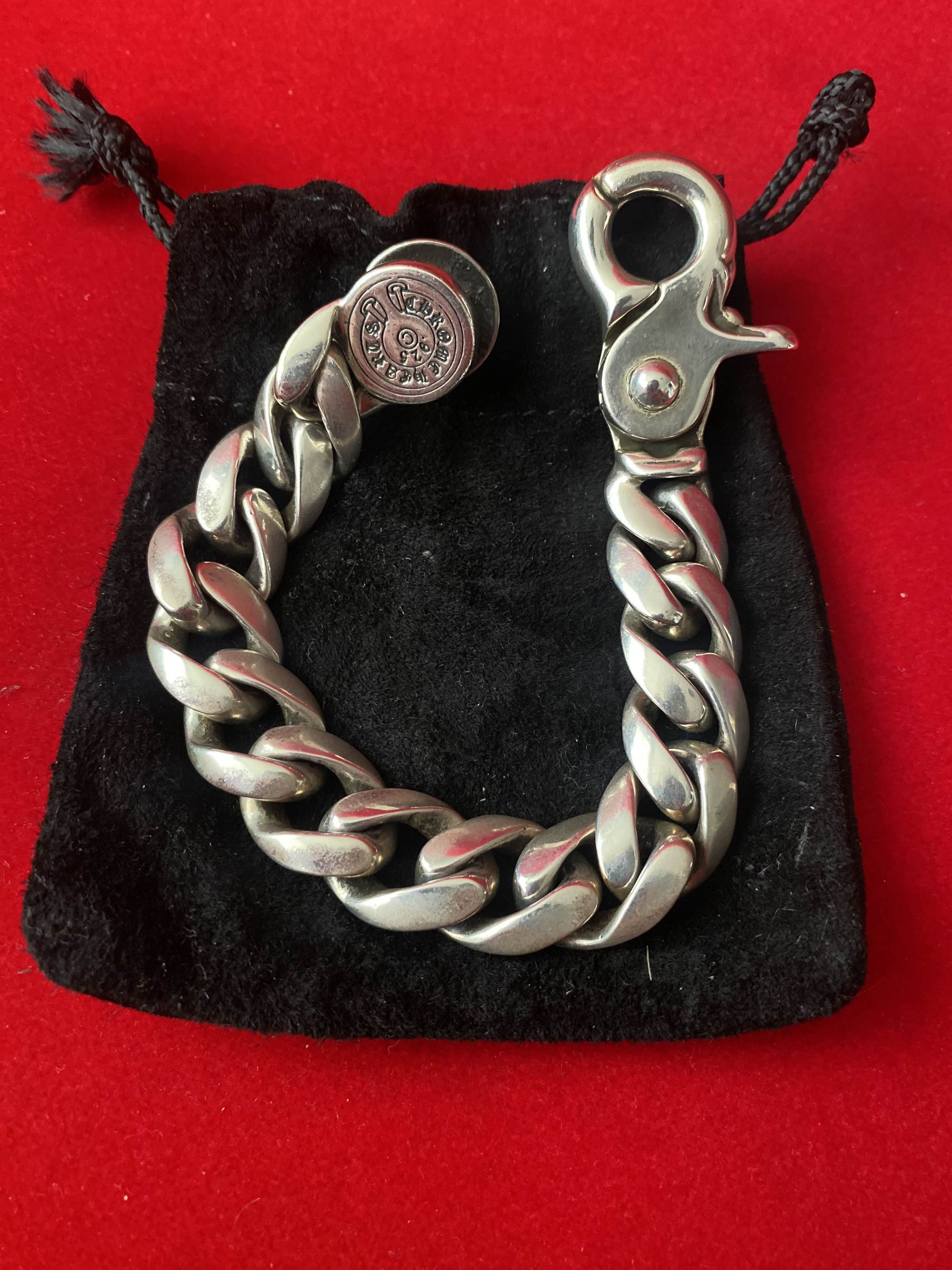 Chrome Hearts Chrome Hearts Classic Link Lobster Clasp Bracelet Size ONE SIZE - 2 Thumbnail
