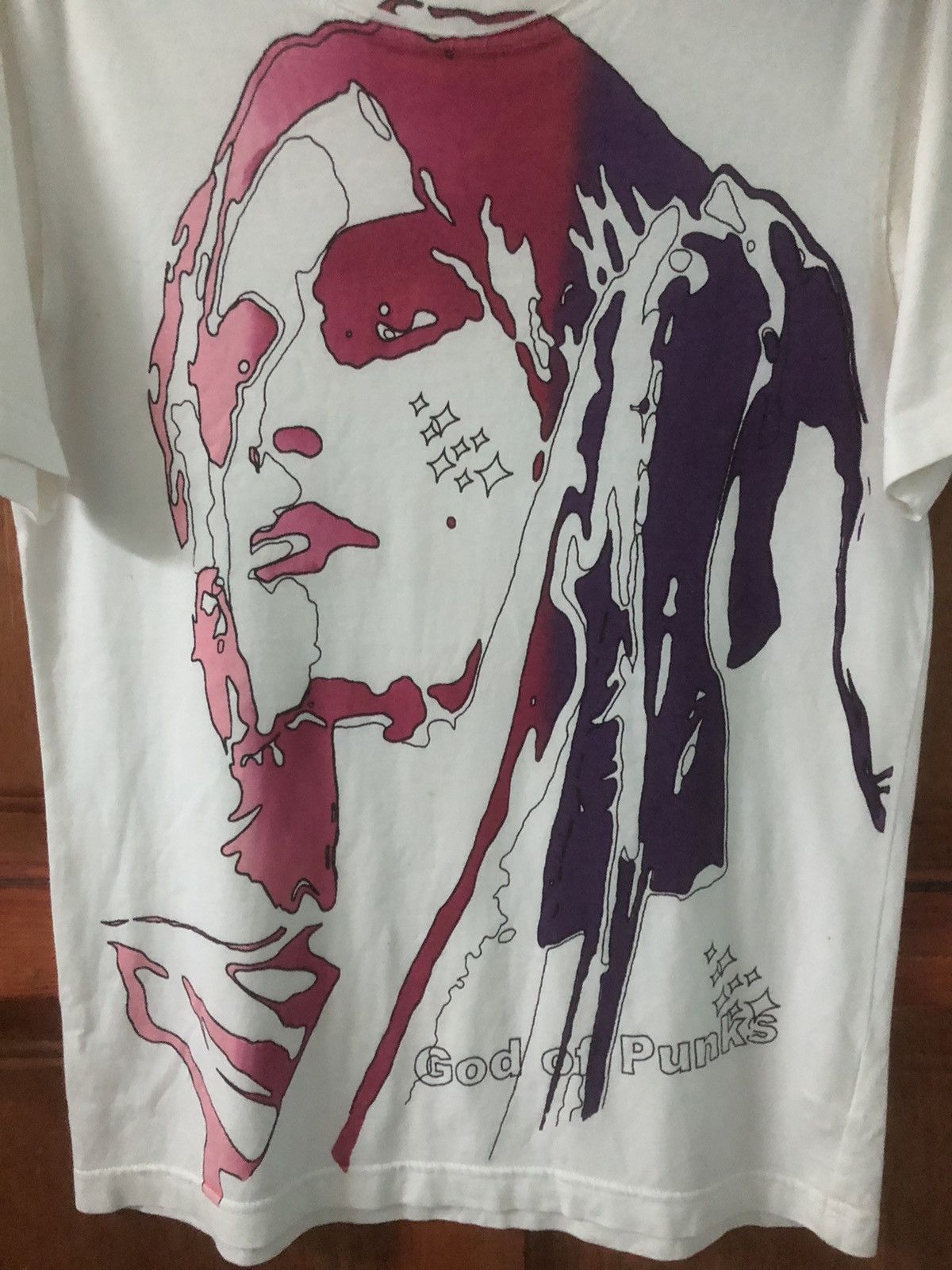 Band Tees × Japanese Brand × Vintage Vintage Iggy Pop King Of Punk Fullprint Tee Size US S / EU 44-46 / 1 - 3 Thumbnail