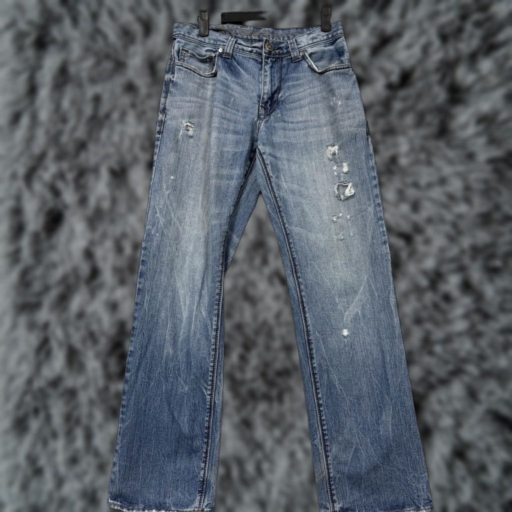 Vintage Arizona Jean Co Jeans Mens Slim Straight 29x29 Blue Distressed Denim Grunge Java? Size US 29 - 1 Thumbnail