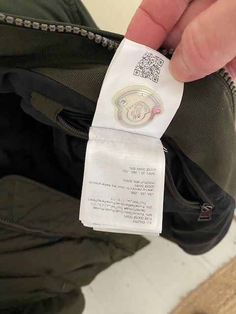 Moncler MONCLER x ALLIX MA-1 bomber jacket Size US S / EU 44-46 / 1 - 5 Thumbnail