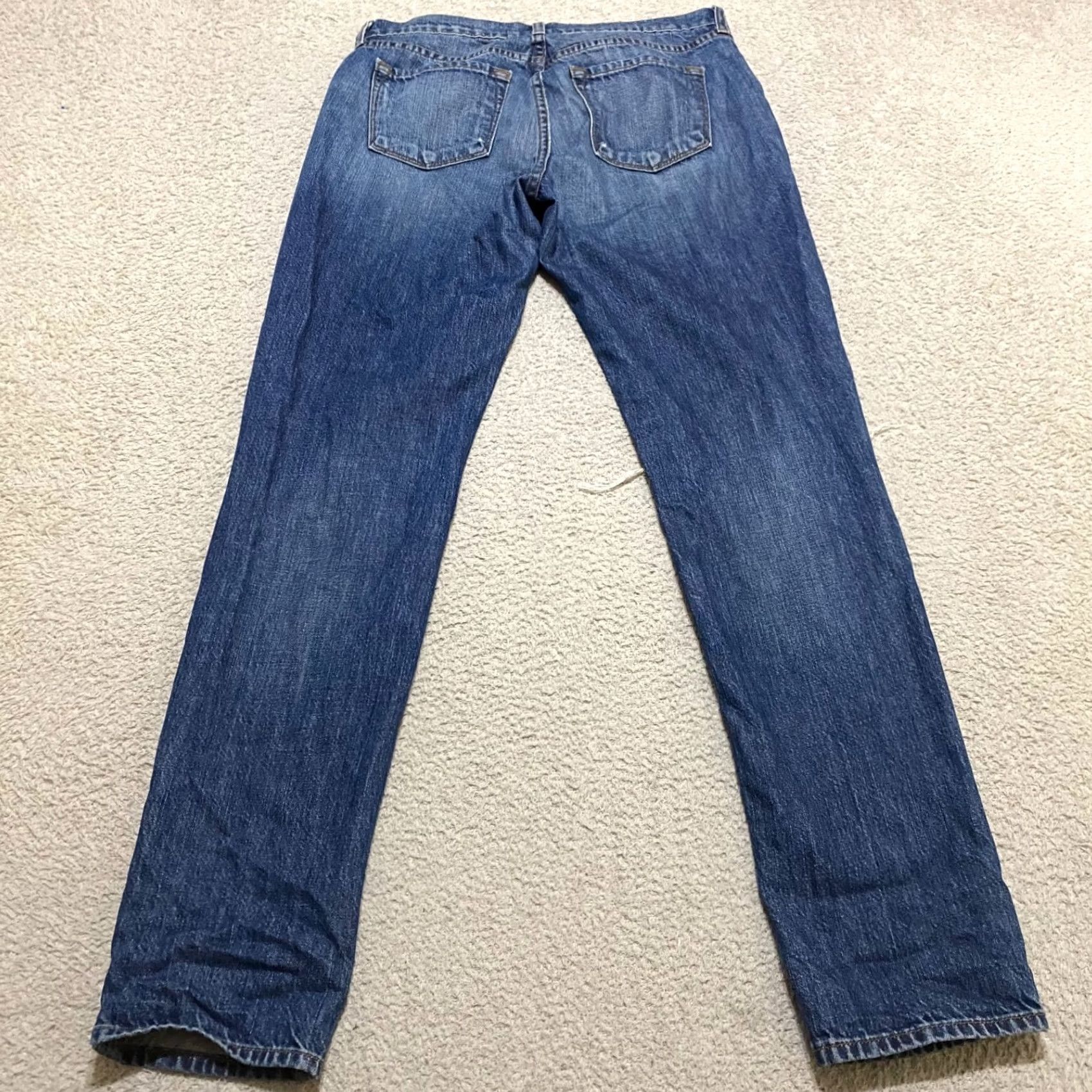 J Brand J Brand Jeans Womens 26 Blue Denim Jake Slim Boyfriend Distressed Medium Wash Size 26" / US 2 / IT 38 - 2 Thumbnail