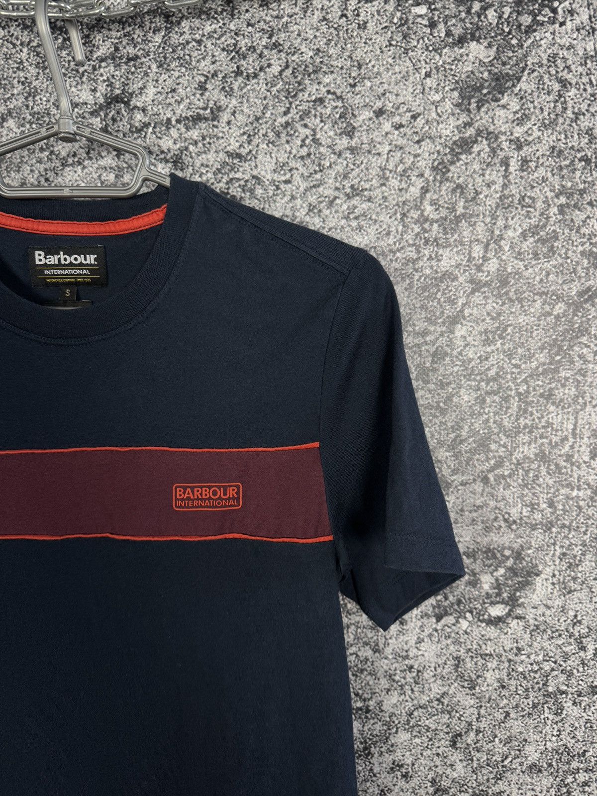 Barbour Barbour International Short Sleeve T-Shirt Luxury Size S Size US S / EU 44-46 / 1 - 2 Thumbnail