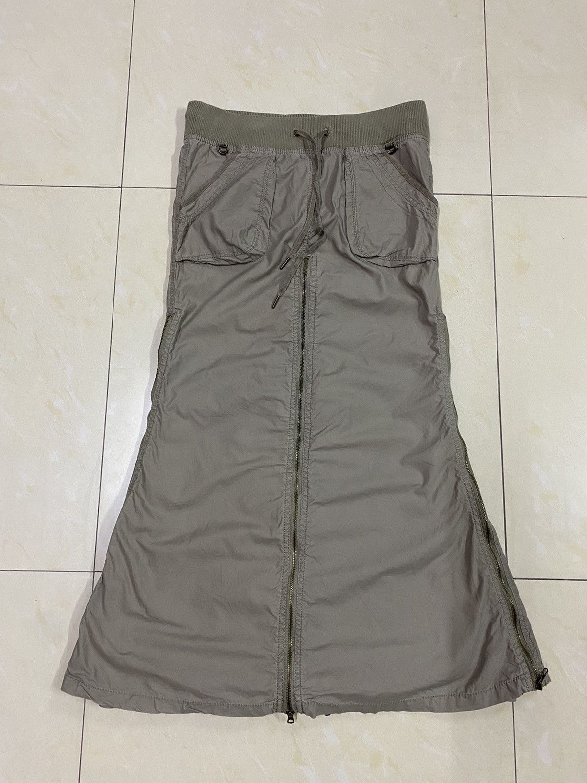If Six Was Nine GOA Punk Bondage Gothic Zipper Skirt Size 31-34 Size 31" - 9 Thumbnail