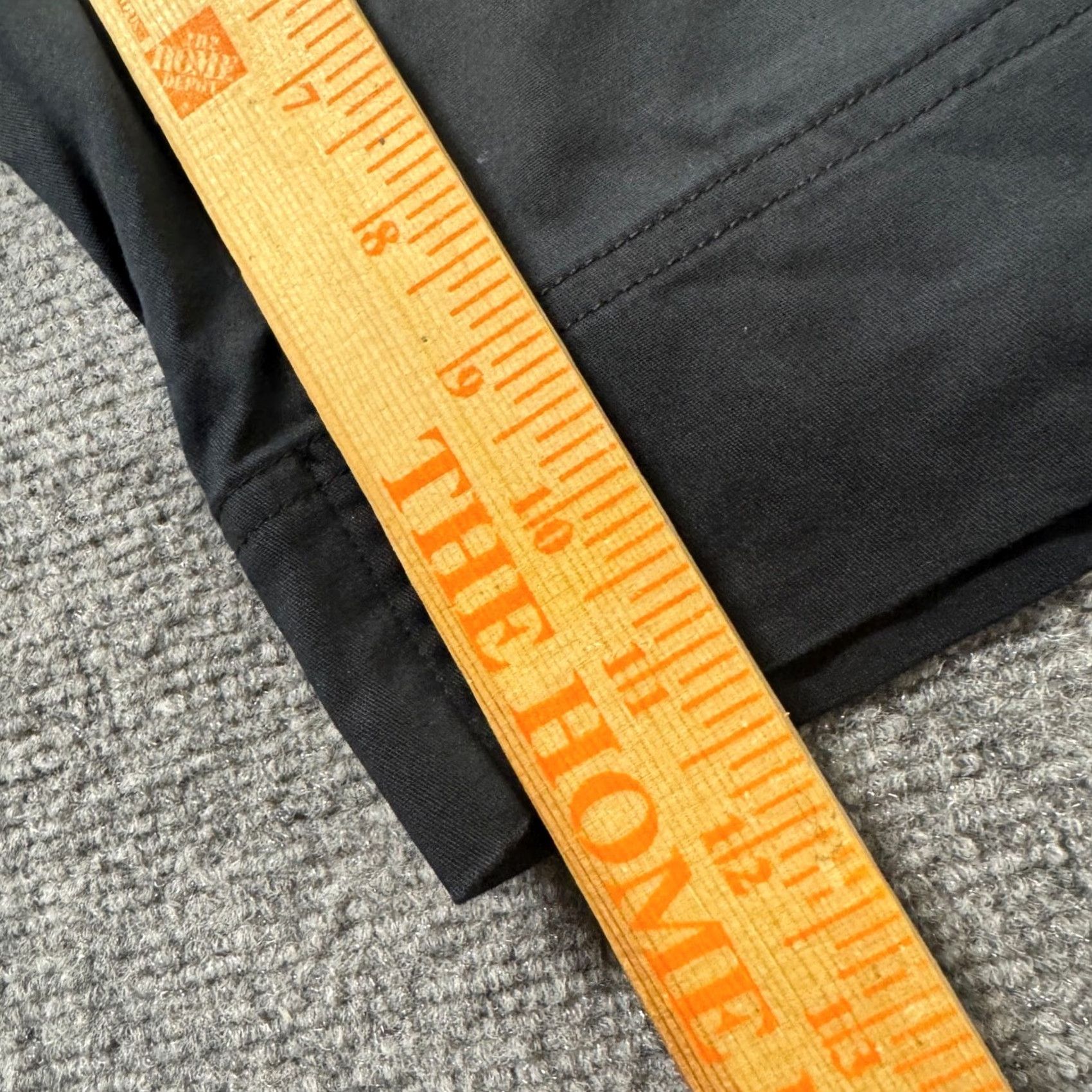 Stella McCartney Adidas Shorts Women Size 8 Active Wear Golf Athletic Stretch Cotton Blend Gray Black Size 30" / US 8 / IT 44 - 7 Thumbnail
