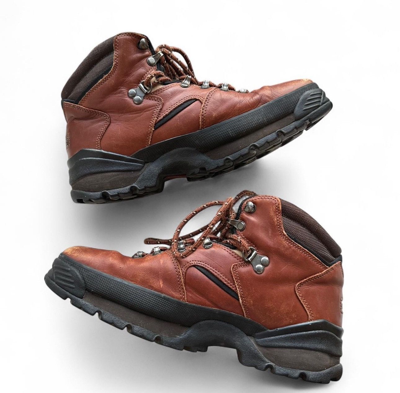 Timberland 90s TIMBERLAND ACT FULL GRAIN LEATHER BOOT Size US 10.5 / EU 43-44 - 2 Thumbnail