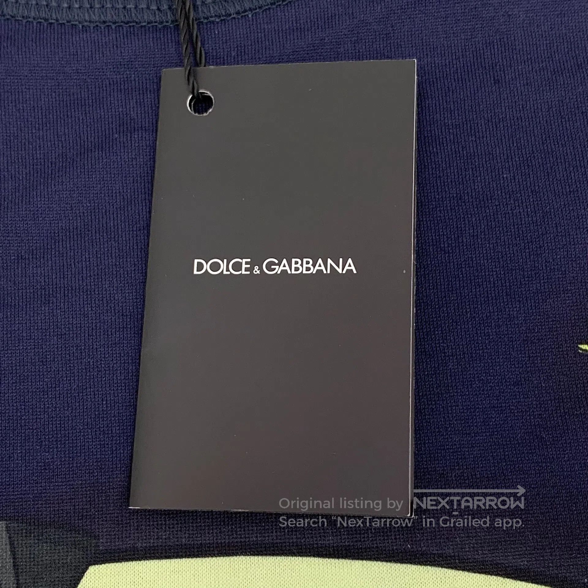 Dolce & Gabbana Dolce Gabbana Dark blue moon character print cotton crew n Size US XS / EU 42 / 0 - 6 Thumbnail