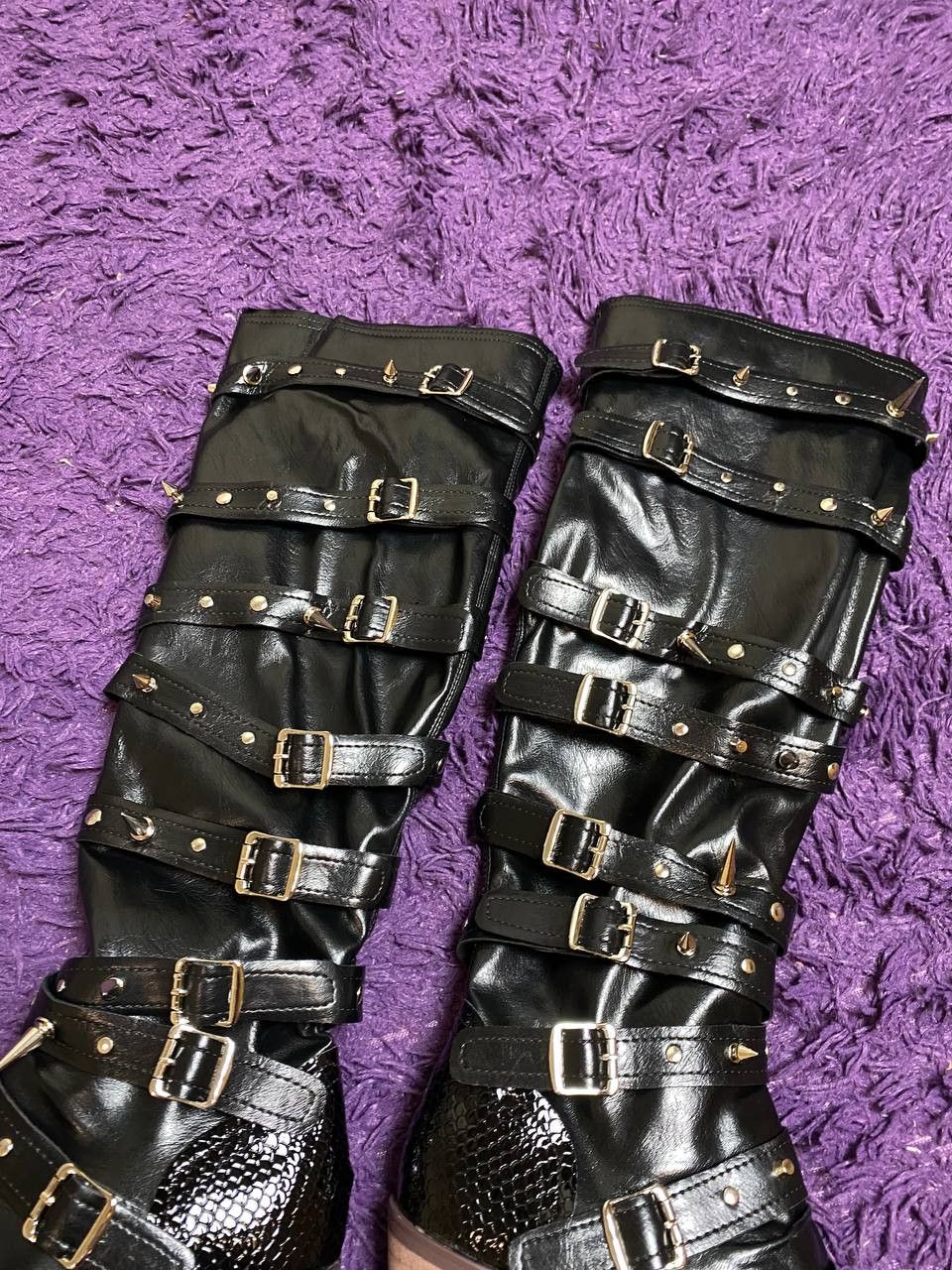 Vintage Vintage Distressed Leather Boots Size 36 Size US 5 / IT 35 - 2 Thumbnail