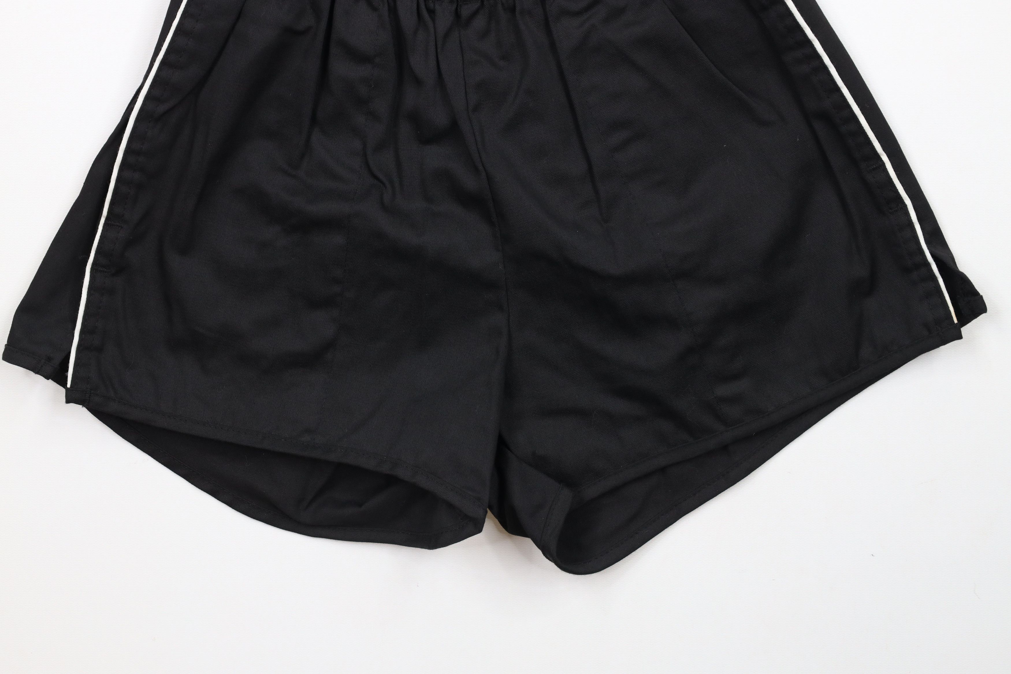 Vintage Vintage 70s Streetwear Running Short Shorts Black USA Size US 32 / EU 48 - 4 Thumbnail