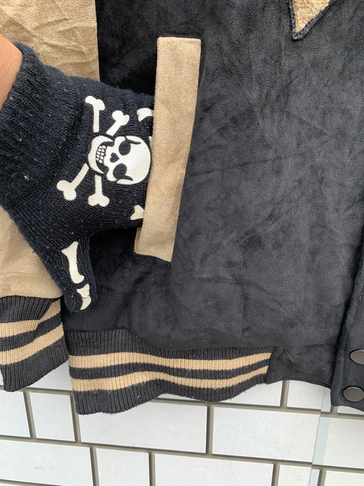 Japanese Brand Japanese Brand in the attic homme Velvet Varsity Jacket Size US L / EU 52-54 / 3 - 10 Thumbnail