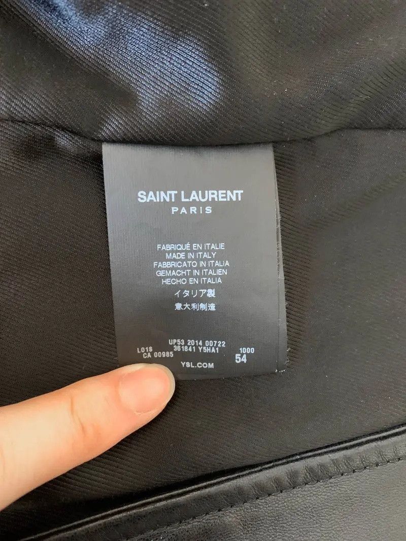 Saint Laurent Paris SLP x Hedi Slimane L01 Size US L / EU 52-54 / 3 - 4 Thumbnail