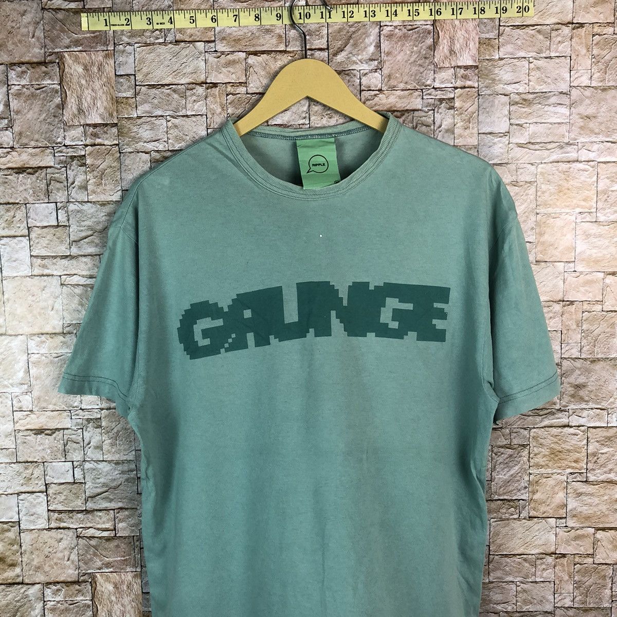 Ripple Junction Grunge Ripple Green T-Shirt #A520 Size US M / EU 48-50 / 2 - 2 Thumbnail