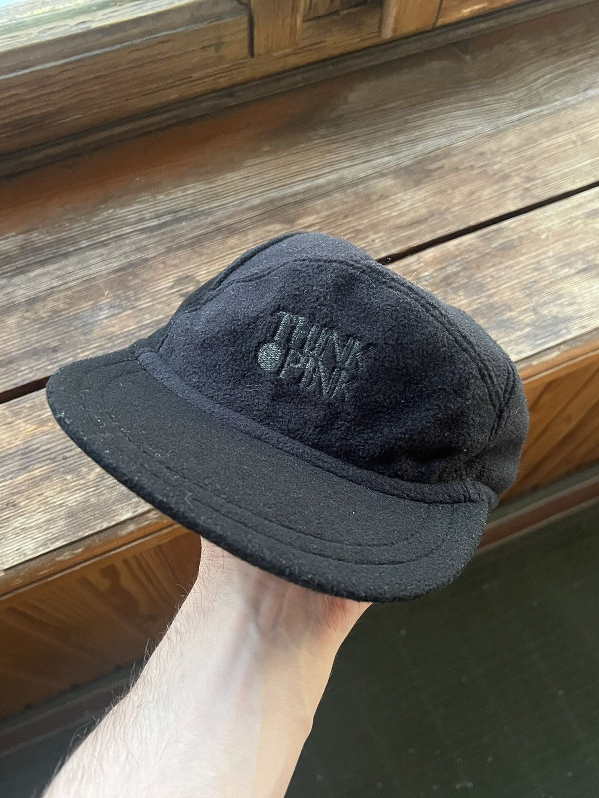 Hat Club Vintage Fleese Cap Think Pink Hat Streetwear Y2K Size ONE SIZE - 1 Thumbnail
