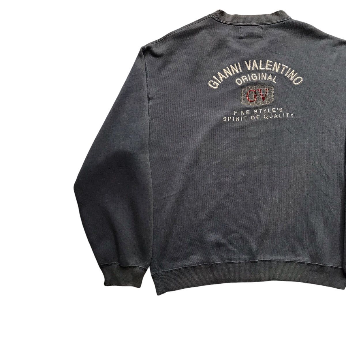 Japanese Brand × Valentino VINTAGE GIANNI VALENTINO SPELLOUT SWEATSHIRT Size US L / EU 52-54 / 3 - 4 Thumbnail