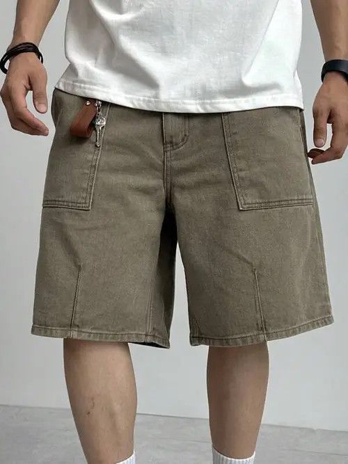 Japanese Brand × Vintage VINTAGE Y2K RETRO jeans cargo denim shorts Size US 30 / EU 46 - 2 Thumbnail
