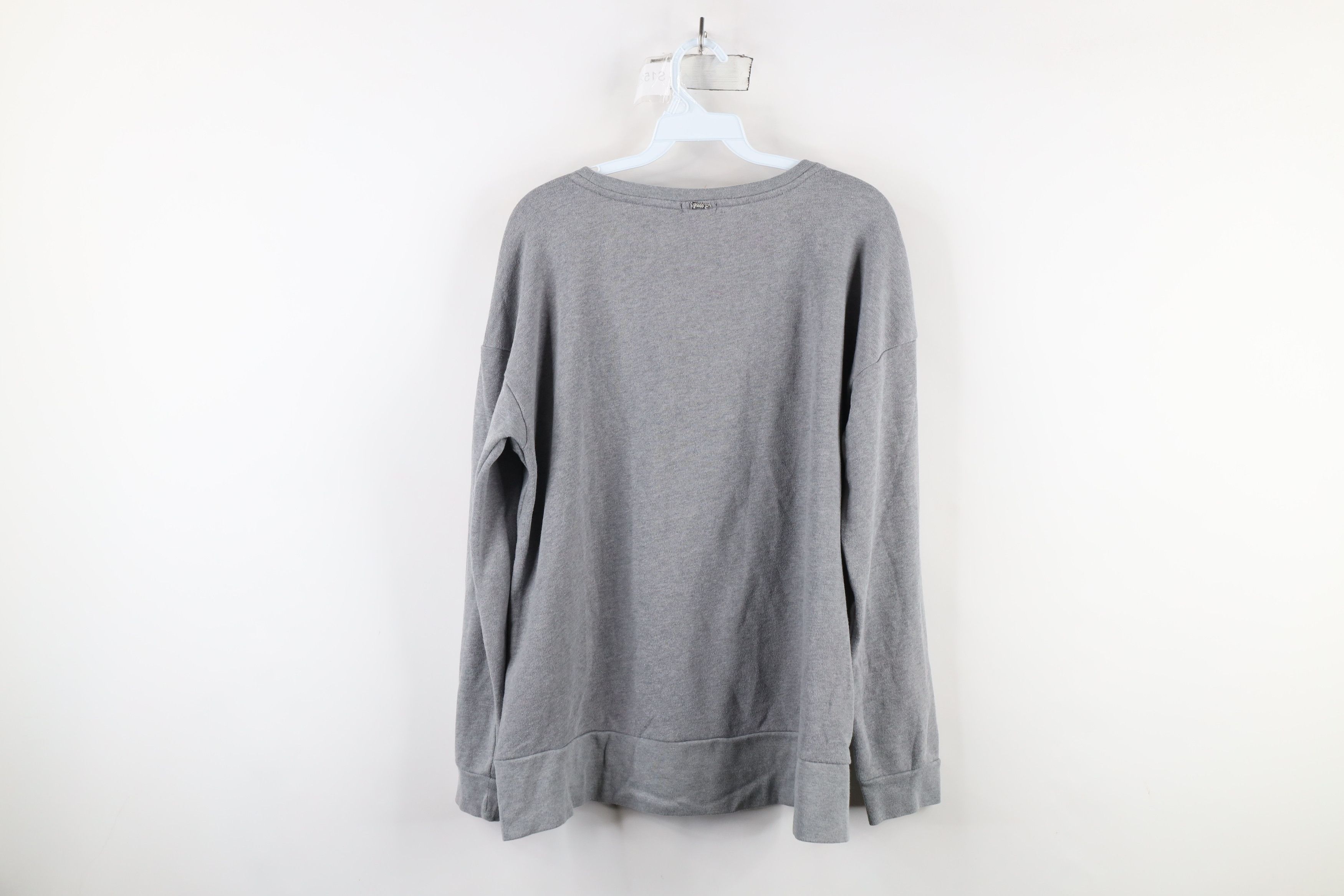 Juicy Couture × Vintage Vintage Y2K Juicy Couture Sequin Lipstick Sweatshirt Gray Size XL / US 12-14 / IT 48-50 - 13 Thumbnail