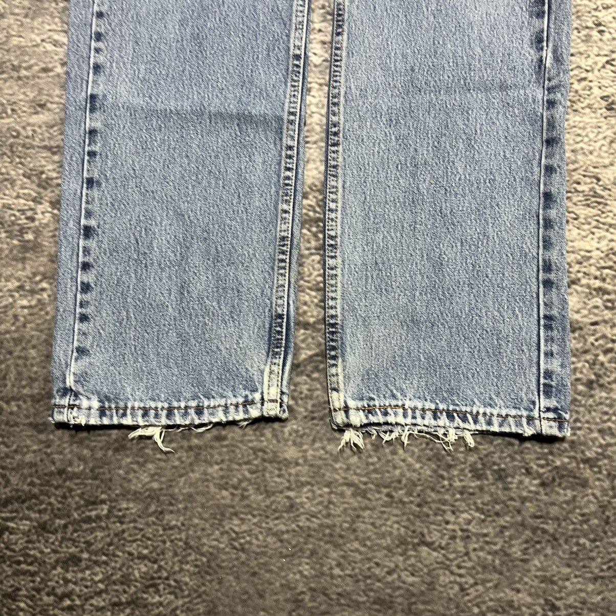 Levi's Vintage Levi's 505 Grunge Skater 2000s Blue Jeans 35x32 Size US 35 - 7 Thumbnail