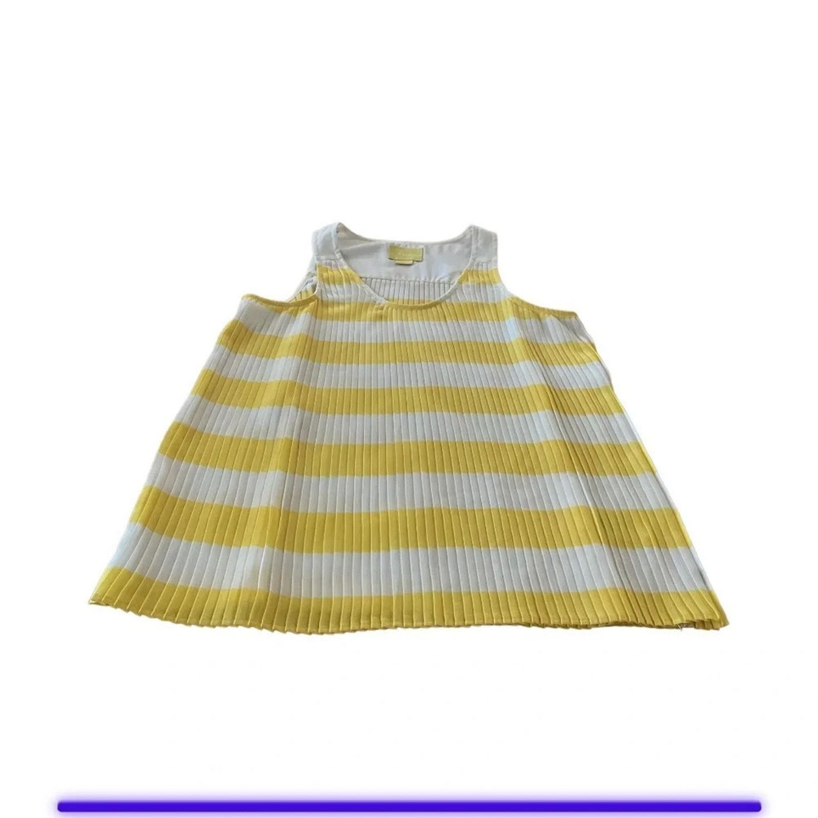 Anthropologie Maeve by Anthropologie pleated sleeveless top, size small Size S / US 4 / IT 40 - 2 Thumbnail
