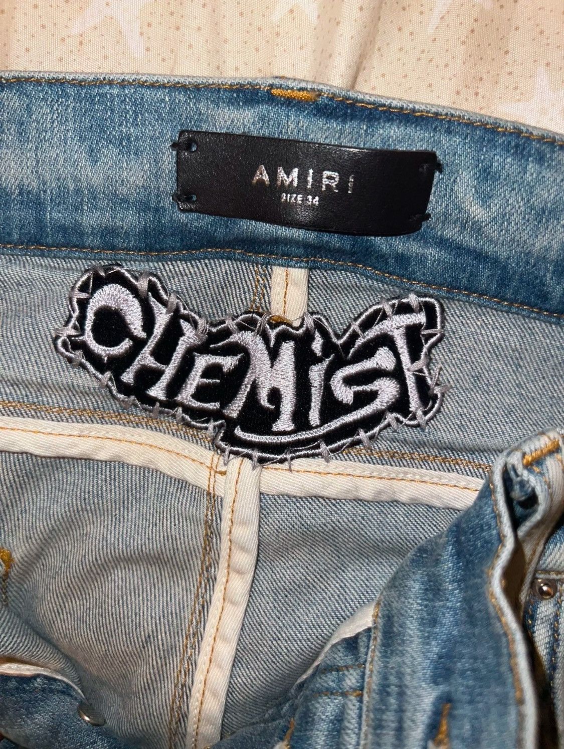 Amiri Amiri Chemist Jeans Size US 34 / EU 50 - 6 Thumbnail