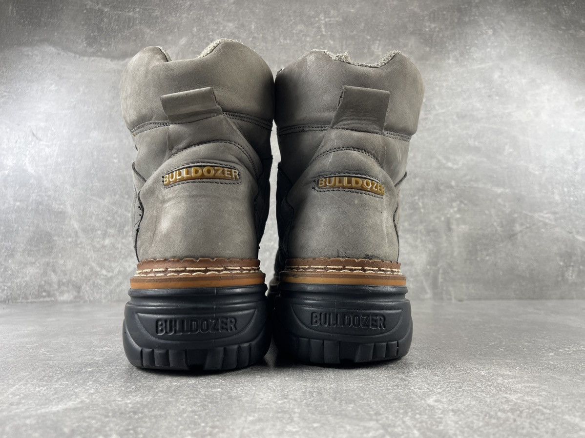 Other Bulldozer Y2K Suede Leather Chunky Combat Platform Boots Size US 7.5 / EU 40-41 - 6 Thumbnail