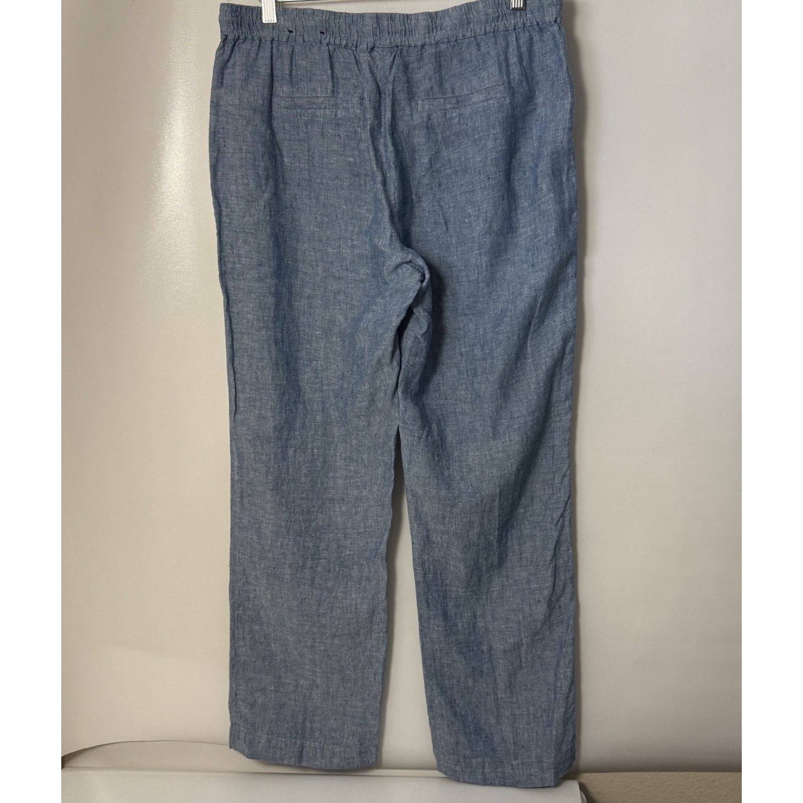 Other Rafaella Linen Pants Blue Casual Beach Nautical Resort Size 34" / US 12 / IT 48 - 2 Thumbnail