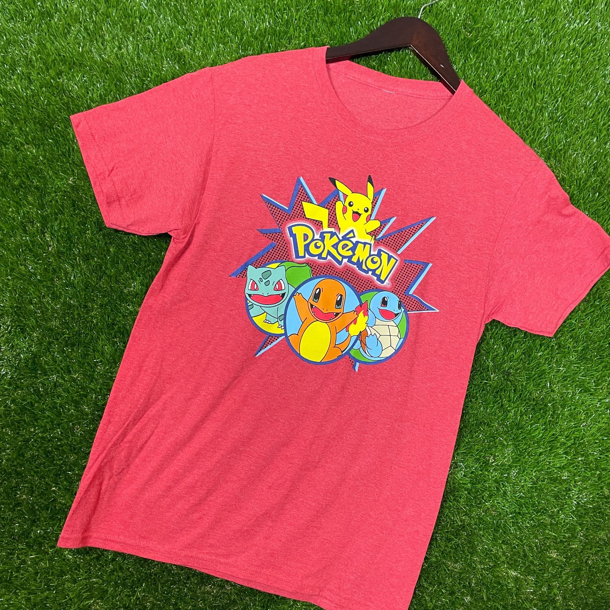 Pokemon Pokémon Vintage Style Gaming T-Shirt size Large Size US L / EU 52-54 / 3 - 3 Thumbnail