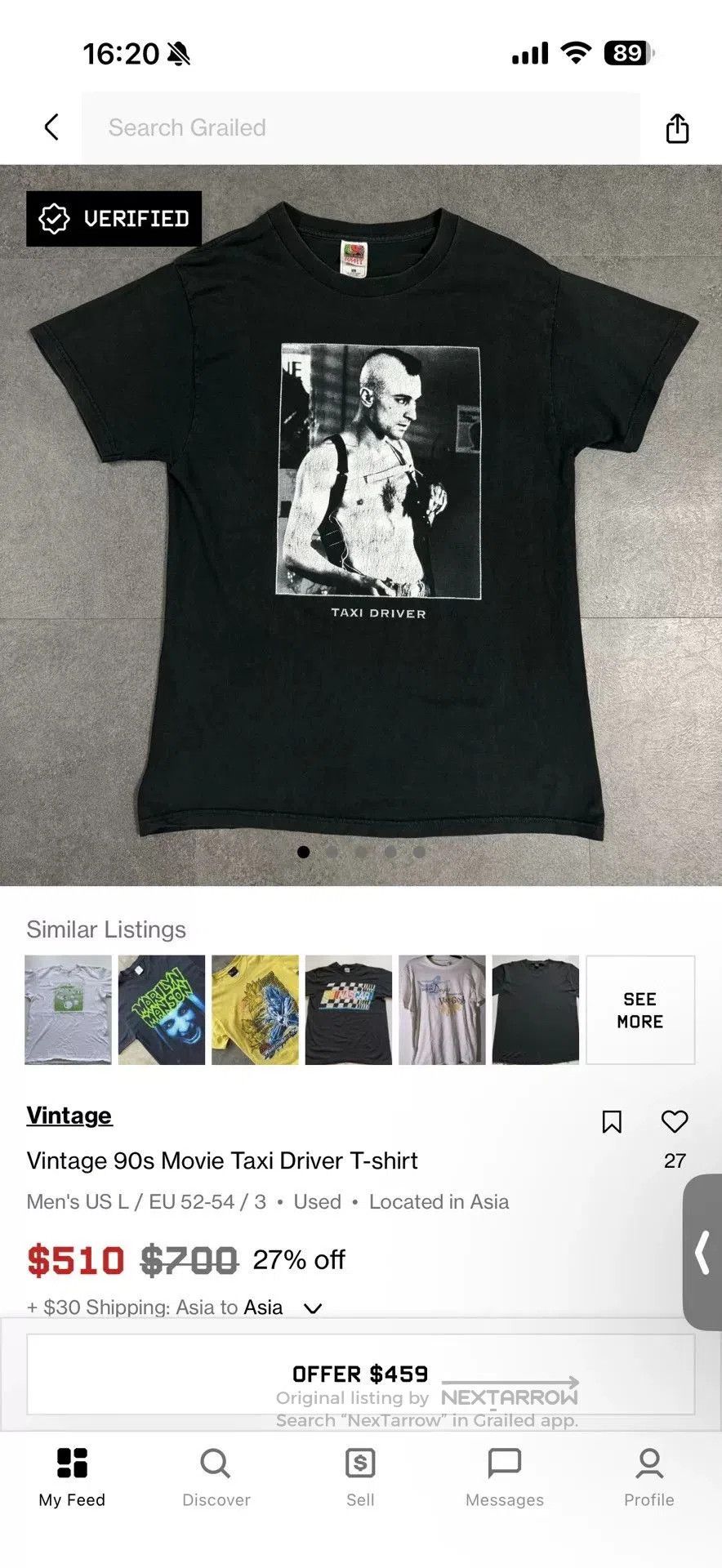 Vintage Vintage 90s. Size US M / EU 48-50 / 2 - 4 Thumbnail