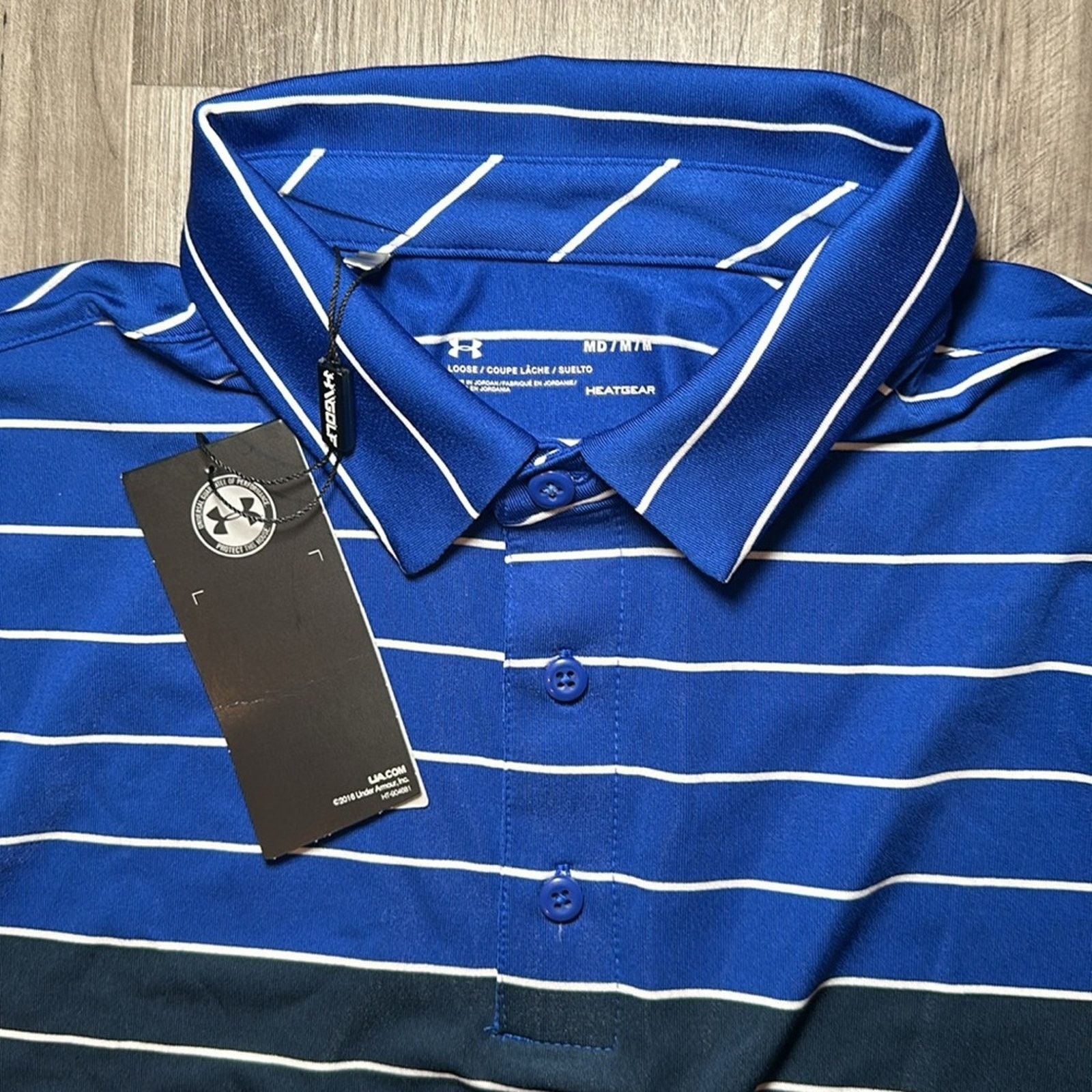 Under Armour Under Armour Golf Loose HeatGear Polo - Medium Size US M / EU 48-50 / 2 - 5 Thumbnail