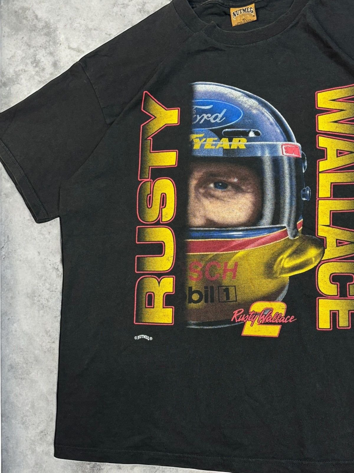 Nutmeg Vintage Nutmeg Graphic Tee Nascar Boxy Fit Size US XL / EU 56 / 4 - 5 Thumbnail