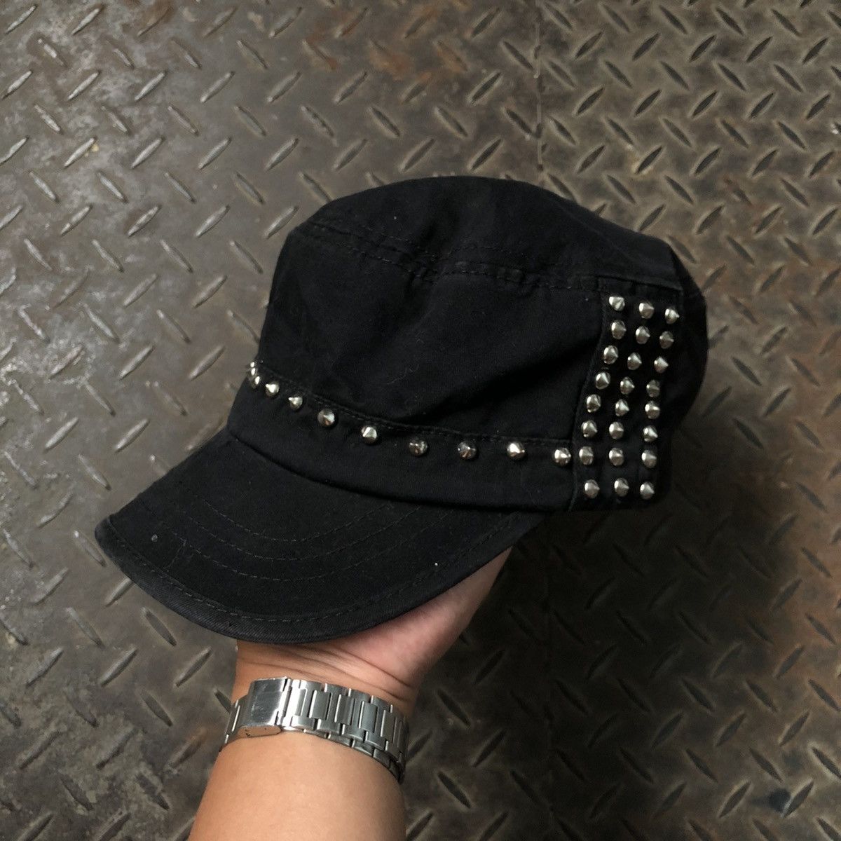 Japanese Brand Vintage Punk Gothic Commando Cadet Hat Size ONE SIZE - 1 Thumbnail