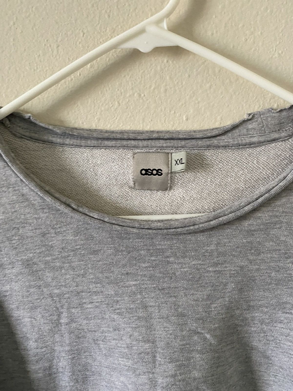 Asos ASOS Sweatshirt With Waffle Hem & Cuff Zips Size US XL / EU 56 / 4 - 2 Thumbnail