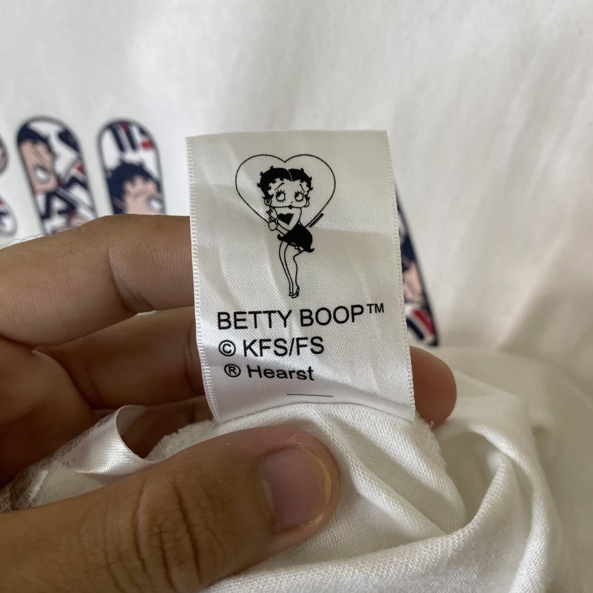 Cartoon Network Betty Boop x Fila Collaboration T Shirt Vintage Cartoon Size US M / EU 48-50 / 2 - 9 Thumbnail